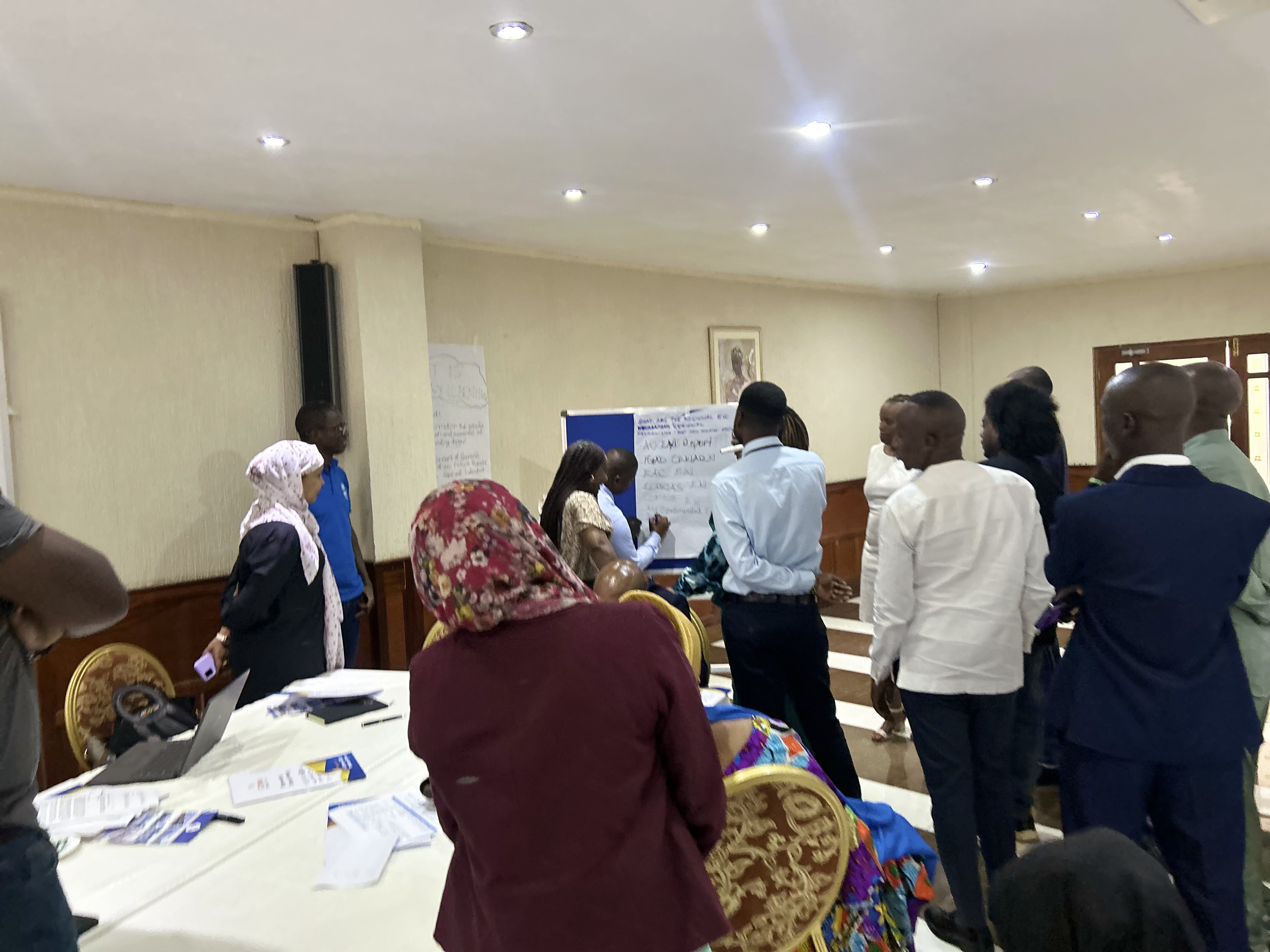 ECONet convening group photo outside venue